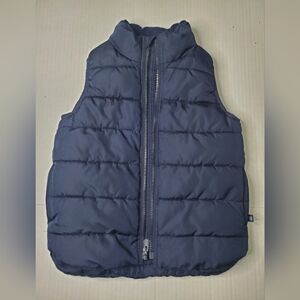 GAP Navy Kids Quilted Vest
